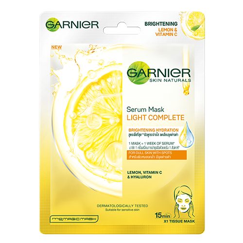 GARNIER - Skin Naturals Serum Mask Light Complete