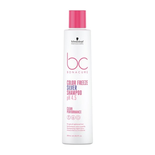 SCHWARZKOPF PROFESSIONAL - BC Bonacure pH 4.5 Color Freeze Silver Shampoo