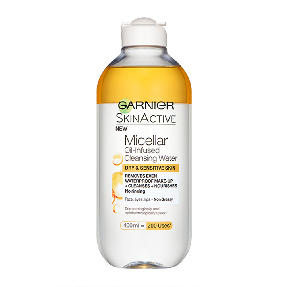 GARNIER - Skin Naturals Micellar Oil-Infused Cleansing Water