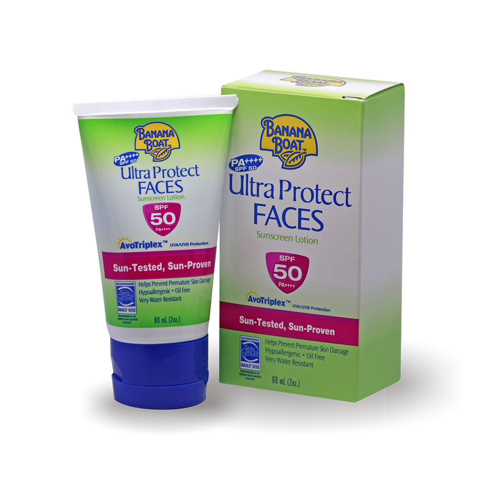 BANANA BOAT - Ultra Protect Faces Sunscreen Lotion SPF50 PA+++