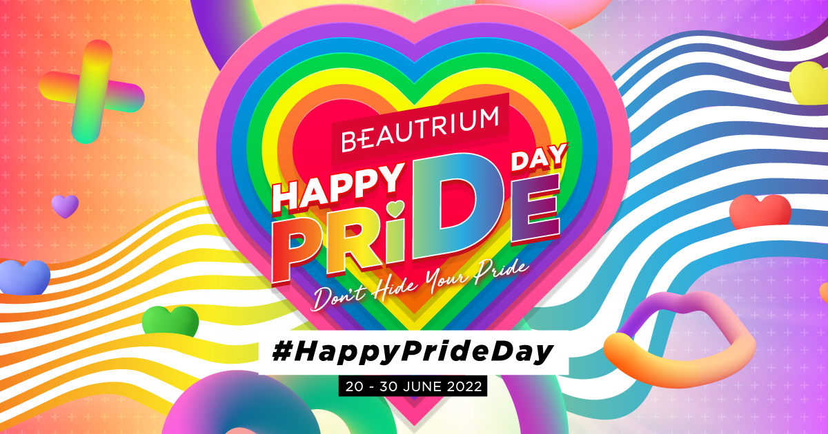 BEAUTRIUM Happy Pride Day เป็นตัวเองได้อย่างมั่นใจกับสินค้าลดสูงสุดว่า 60%